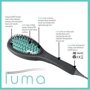 Luma Ceramic Hair Straightening Brush